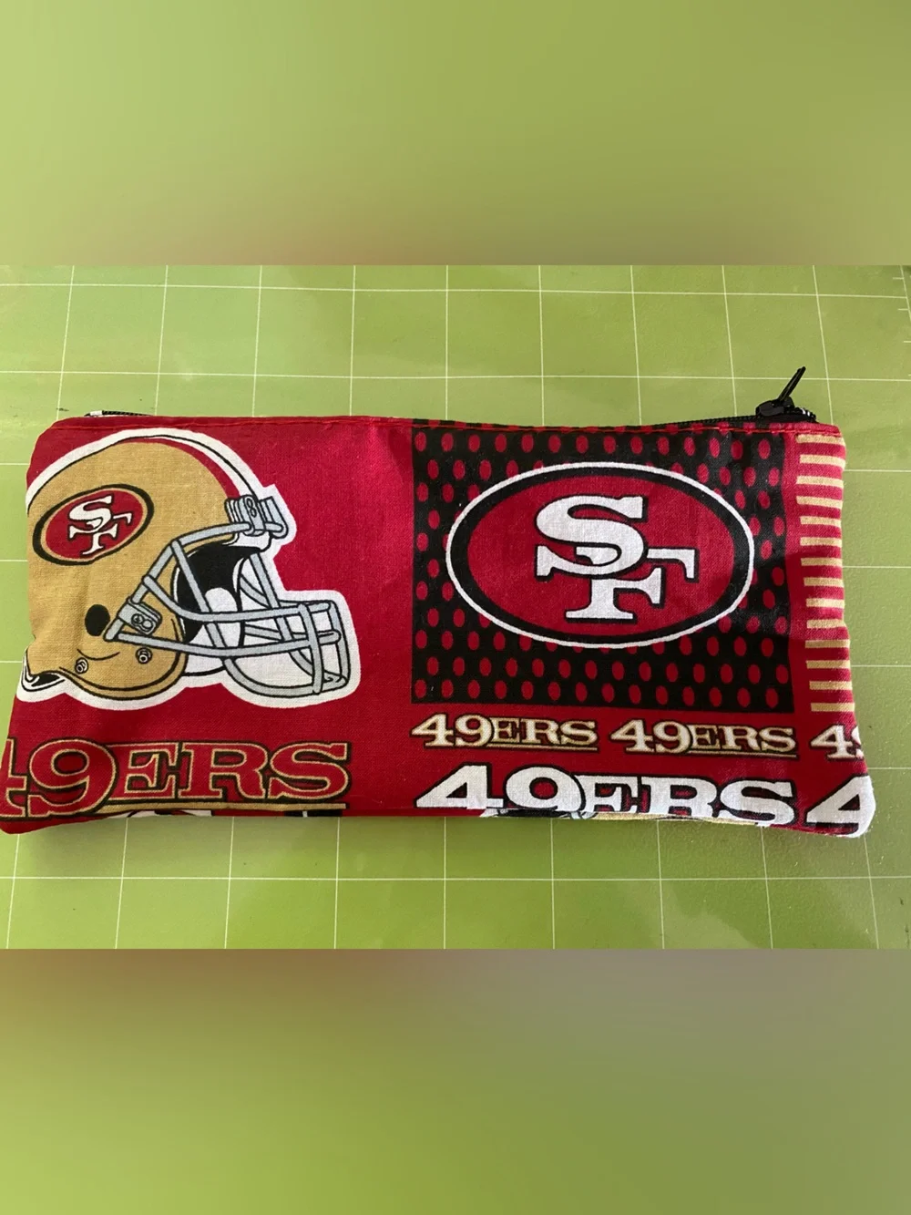 49’ers Zippered Pouch - Handmade